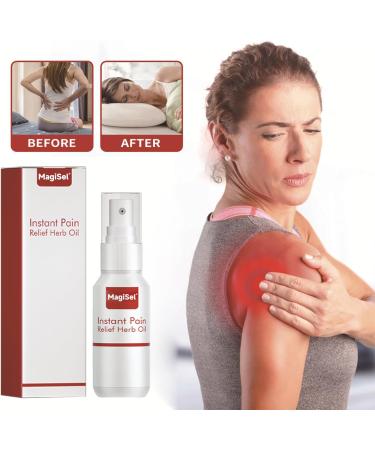  MagiSel Joint Soothing Spray Muscle Activation Spray Spra-y Lower Back Pain Relief for Neck Knees Shoulders Waist Legs 60ml - Buy Online on GoSupps.com