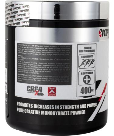 Kiffer Labs CreaX Creatine Monohydrate Powder 400 g (80 Serving) Pure Creatine for Muscle Growth & Strength Pre Workout | Unflavored NSF Quality Micronized Monohydrate - Buy Online on GoSupps.com