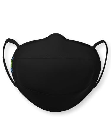 Remask Air Fabric masks DGA France tested (3M) masks (S) (Black)
