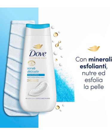  Dove Dove Moisturizing Shower Bath Delicate Formula on Skin Microbiome with Plant Moisturizing Agents SLES Sulfate Free Bath Shower Men and Women 225 ml - Buy Online on GoSupps.com