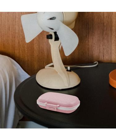 Zuiaso Portable Pill Organizer - 8 Compartments Travel Pill Box for Vitamins & Medicines - Pink - Perfect for Pocket & Purse - Buy Online on GoSupps.com