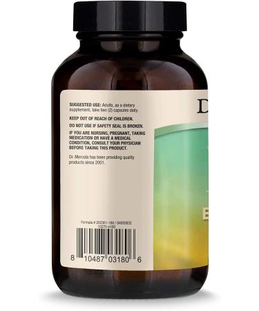 Dr. Mercola Vitamin B Complex with Benfotiamine â€“ 180 Capsules for Energy & Wellness - Buy Online on GoSupps.com