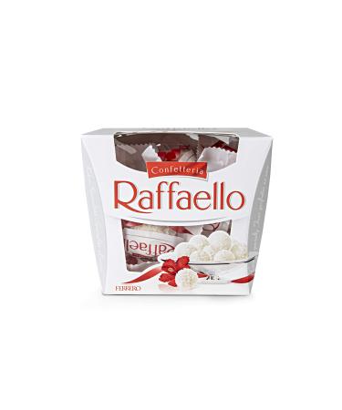 Raffaello Fine Coconut Coated Wafers Filled with Almonds - Box of 18, 180g