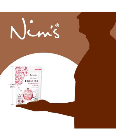 Nim's Edible Fruit and Vegetable Tea - Watermelon and lime - Vegan Allergen Free Vegetarian Healthy Watermelon & Lime - Buy Online on GoSupps.com