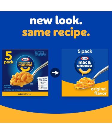 Kraft Mac & Cheese 7.25 Oz 5 Ct - Buy Online on GoSupps.com