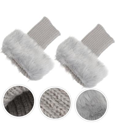 Warm Fur Boot Covers - 3 Pairs of Stylish Acrylic Ankle Warmers for Winter Protection | Besportble - Buy Online on GoSupps.com