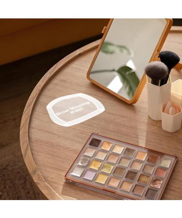 Mikikit Pochoir Sourcils R utilisable en Plastique Guide de Mise Pr cis pour Dessin Rapide Outil Compact pour Maquillage Professionnel et Usage Voyage Adapt Tous Types de Sourcils - Buy Online on GoSupps.com