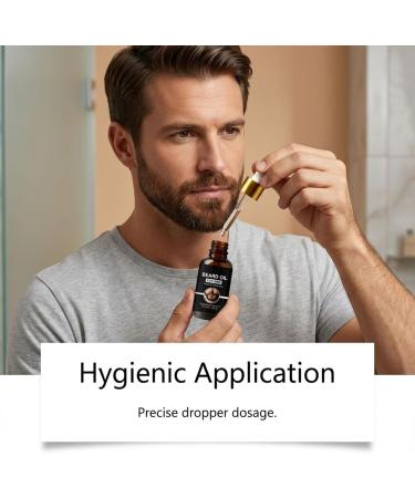 Beard Oil 50ml Soft and Nourishing Fast Absorbing | Beard Care and Styling Oil | For Dad Grandad Son Lover Family Friends Adults - Buy Online on GoSupps.com