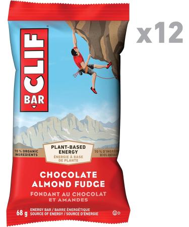 CLIF BAR - Energy Bars - Chocolate Almond Fudge Packaging May Vary & CLIF BAR - Energy Bars - Crunchy Peanut Butter - (68 Gram Protein Bars 12 Count) Packaging May Vary - Buy Online on GoSupps.com