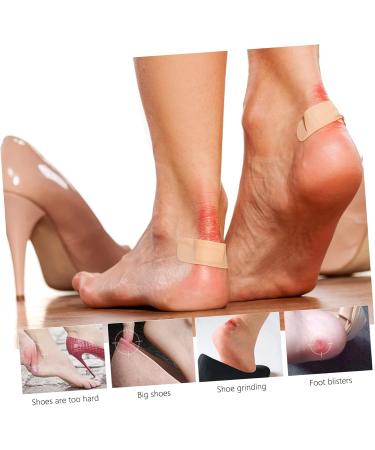 NOLITOY Cuttable Heel Cushion Stickers for Women - 18 Pairs Foam Heel Protectors & Liner Accessories - Comfortable Shoe Solutions - White - Buy Online on GoSupps.com