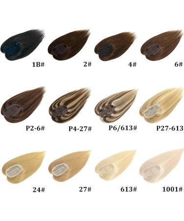 Wavy Wig Hair Topper for Women Human Hair Lace Base Topper 10-18" Brazilian Hair Straight Hairpieces Clip In One Piece Hair Extensions for Thinning Hair Wig Grip (Size:12 inches 30cm Color:6 10x12cm 12 inches 30cm 6 10x12cm - Buy Online on GoSupps.com