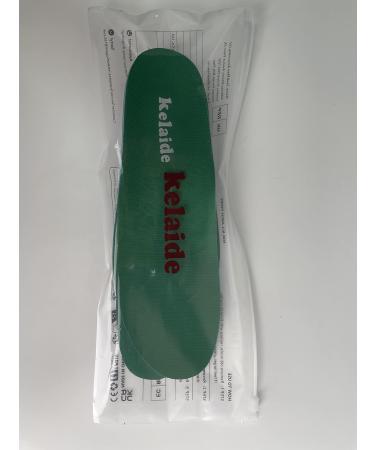 Plantar Fasciitis Arch Support Insoles for Flat Feet & Foot Pain Relief | Orthotic Inserts for Men and Women - Green UK-12-305mm - Buy Online on GoSupps.com
