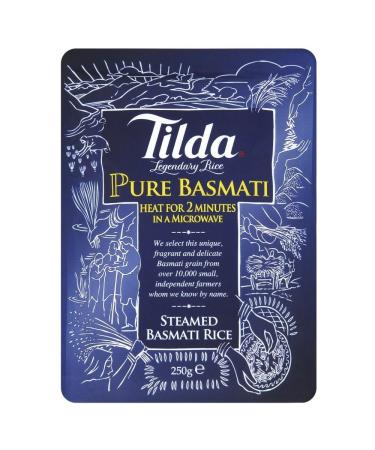 Tilda Tilda Pure Steam Basmati Rice (250g) - Pack of 6