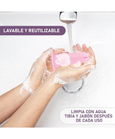 Bibrad Menstrual Cup Set | 2 Sizes (M & L) | 100% Soft Medical Silicone | Sterilizer & Cotton Carrier Bag | Washable & Reusable - Buy Online on GoSupps.com