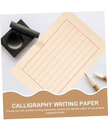 Operitacx 50 Sheets Rice Paper Calligraphy Art Paper Raw Xuan Paper Calligraphy Paper for Beginners Japan - Buy Online on GoSupps.com