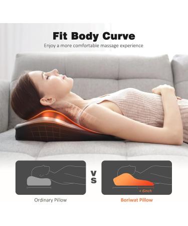 Omassa Shiatsu Neck Massager with Heat | 3D Kneading Back Massager for Muscle Pain Relief | Ideal Gift for Men & Women - Dark Gray - Buy Online on GoSupps.com