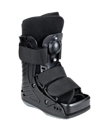 NEENCA Medical Inflatable Walking Boot, Air Cam Walker Fracture Boot, Orthopedic Boot for Ankle Foot Pain Recovery,Sprained Ankle, Stress Fracture,Broken Foot,Achilles Tendonitis. Short Version-USA042 Medium Short