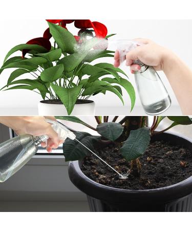 Buy Gvolatee 3 STK 500ml Refillable Spray Bottles - Transparent Plastic Atomizers for Plants Hair and Cleaning - Buy Online on GoSupps.com