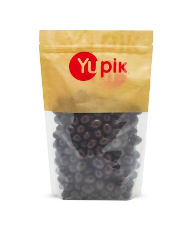 Yupik 45% Dark Chocolate & Coconut Coated Almonds 1 kg Gluten-Free Kosher Whole Roasted Nuts Crunchy Almonds Dipped in Chocolate and Coconut Coating Chocolate Candy Sweet Snacks 1 kg (Pack of 1)