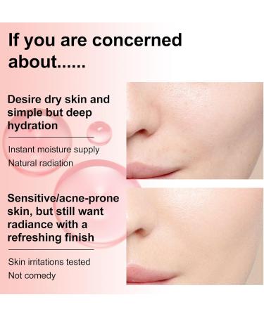 Auirshiky Premium White Cloudy Facial Oil Serum White Truffle Serum Vegan for Elasticity and Moisture Skin Soothing Skin Care Pink 100 ml - Buy Online on GoSupps.com