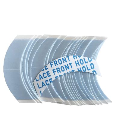 Sunshine Tape 108 Pieces Premium Blue Liner Double Sided Wig Tape Hair Strips| Strong Waterproof Hold | Made in USA (108, CC Curve) 108 CC Curve