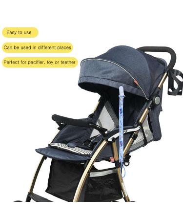 Jm Baby Schnuller-Clip Pacifier Holder - Multi-Colored Washable Band for Newborns (4-Pack) | Unique Two-Sided Design - Buy Online on GoSupps.com