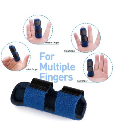 6PCS Trigger Finger Splints - Finger Brace & Support for Straightening - Universal Finger Splint - Buy Online on GoSupps.com