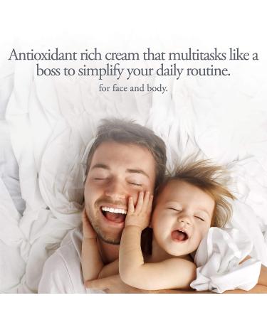 Wash with Water Plant Therapy Vegan Anti-Wrinkle Face & Body Butter Cream - 7oz Unscented Moisturizer for All Skin Types - Petroleum & Steroid Free - Buy Online on GoSupps.com