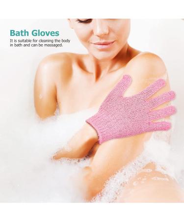 Healifty 6 Pairs Exfoliating Gloves for Body Shower - Bath and Shower Scrubber Gloves for Women - Buy Online on GoSupps.com
