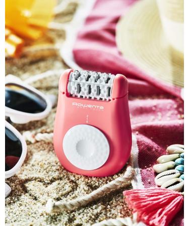 Rowenta Easy Touch EP1110F0 Electric Epilator - Pastel Pink/White | Best International Shipping - Buy Online on GoSupps.com