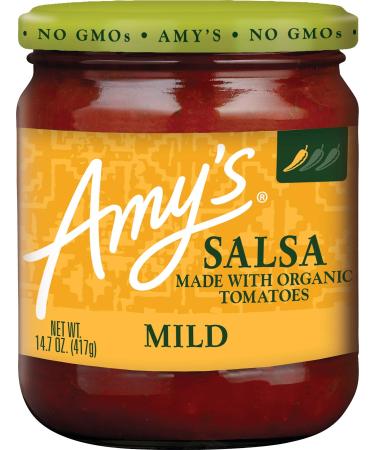 Amy's Organic Salsa, Fat Free Tomato, Mild, 14.7 Ounce Mild Salsa