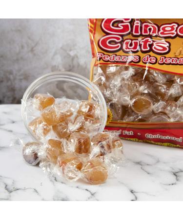 Jamaican Choice Ginger Cuts 100% Real Ginger Kosher | 8 Oz (3-Pack) - Buy Online on GoSupps.com