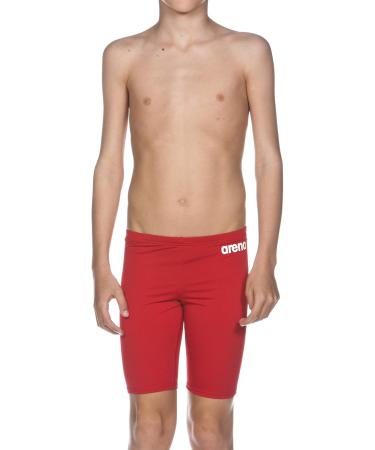 Arena Solid Junior Swimming Trunks - Chlorine-Resistant UV Protection 50+ MaxLife Material for Competitions - Buy Online on GoSupps.com