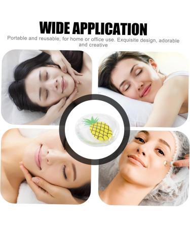 Mobestech 1 Pair Eye Mask Eye Patch Sleeping Eye Pad Cold Eye Pads Cold Compress Reusable Under Eye Gel Pads Pad Eye Reusable Eye Pads Cold Eye Compress for Puffy Eyes Ice Cream PVC Cool - Buy Online on GoSupps.com