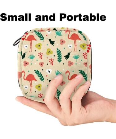 Flamingo Menstrual Cup & Sanitary Napkin Holder | Stylish & Compact Period Solutions for Women & Teenage Girls - Buy Online on GoSupps.com