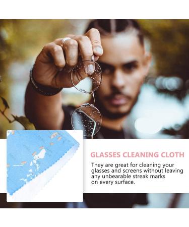 50pcs Glasses Cleaning Cloth - Lint-Free Lens Wipes for Glasses Mirrors & Screens - Premium Polishing Microfiber Cloths - Buy Online on GoSupps.com