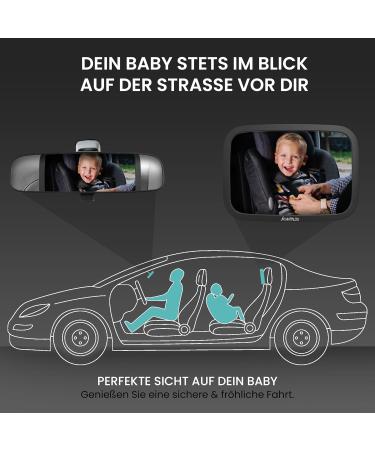 Car Mirror for Babies - Back Seat Safety Mirror | Best Child Rearview Mirror for Parents - Buy Online on GoSupps.com