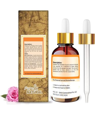 Crysalis Damask Rose Oil (Rosa damascena) - 100ml | Premium Quality | International Shipping - Buy Online on GoSupps.com