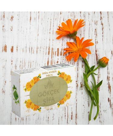 G k ek ifa G k ek ifa - Natural Calendula Soap - Moisturizing and Nourishing - 100g - For hands face and body - Suitable for all skin types - No chemical additives - Calendula Officinalis