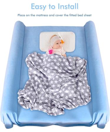 Shinnwa Bed Bumpers 2 Pieces for Toddlers Kids - Full Twin Queen King Size Bed Divider - Child Safety Rail Guard - Buy Online on GoSupps.com