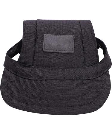 Itoda Baseball Cap for Small Dogs & Cats - Adjustable Sun Hat with Ear Holes XL Black Perfect for Summer Outdoor Activities - Buy Online on GoSupps.com