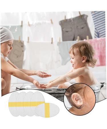 Waterproof Baby Shower Ear Covers - 50PCS Silicone Ear Protectors for Swimming & Bathing - Buy Online on GoSupps.com