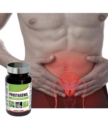 NUTRIEXPERT - Prostagenol - Maintaining the Health of the Urinary System and Prostate Function - 60 Vegetable Capsules - Pack of 3 Products - Buy Online on GoSupps.com