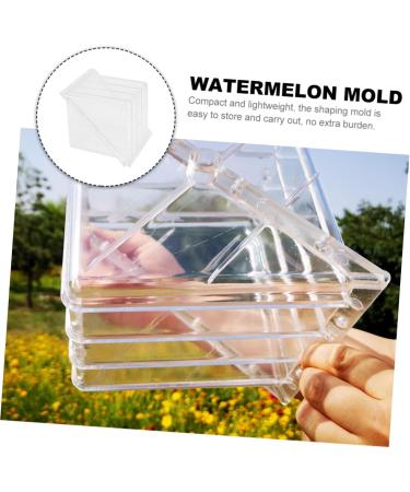 Generic 3pcs Vegetables Watermelon Growing Mold Fruit Shaping Molds Tool Pumpkin Square Forming Machine 15x15cmx3pcs Transparentx3pcs - Buy Online on GoSupps.com