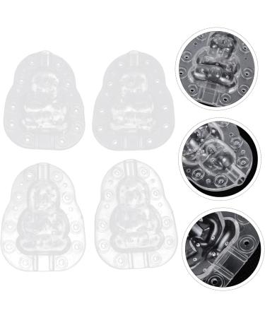 Sosoport 20 Pcs Fruit Mold Fruit Planting Mold Adorable Forming Mold Clear Fruit Buddha Shaped Cake Mold Garden Fruit Mould Growth Clear Mold Fruits Mold 3D Gourd Little Buddha Plastic 7.5X5.7cmx5pcs As Shownx5pcs - Buy Online on GoSupps.com