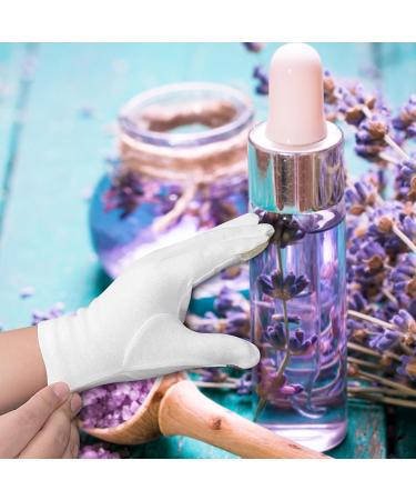 White Cotton Gloves 4 Pairs Moisturising Gloves for Eczemas Cotton Gloves for Eczemas & Dry Hand Spa Touch Screen Gloves Overnight Bedtime Moisturizing Hands Gloves for Men Women - Buy Online on GoSupps.com