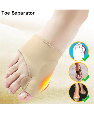 Yanmide Premium Bunion Corrector Sock - Browsluv Toe Bunion Relief Sleeve with Gel Pads for Hallux Valgus - Black (Small) - Buy Online on GoSupps.com