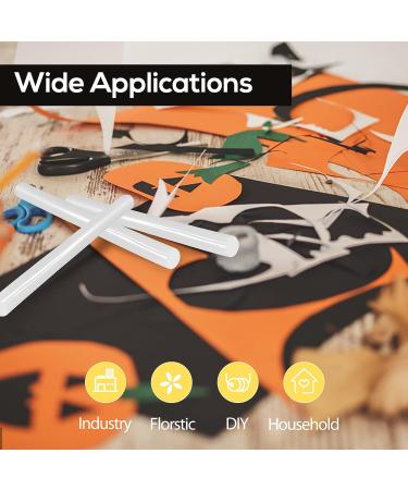 SHJADE 90 Count Mini Clear Hot Glue Gun Sticks - 4 x 0.27 - Crafting, DIY, Home Repair - Buy Online on GoSupps.com