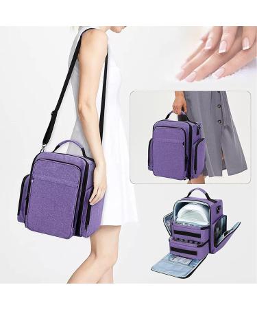 G n rique Nail polish case nail polish storage organizer | Gel polish organizer nail bag nail polish storage bag travel case nail polish organizer - Buy Online on GoSupps.com