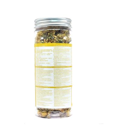 Buy 100% Organic White Juhua Tea | Hangzhou Edible Flower Tea for Eye Protection | 30g - Premium Loose Leaf - Buy Online on GoSupps.com